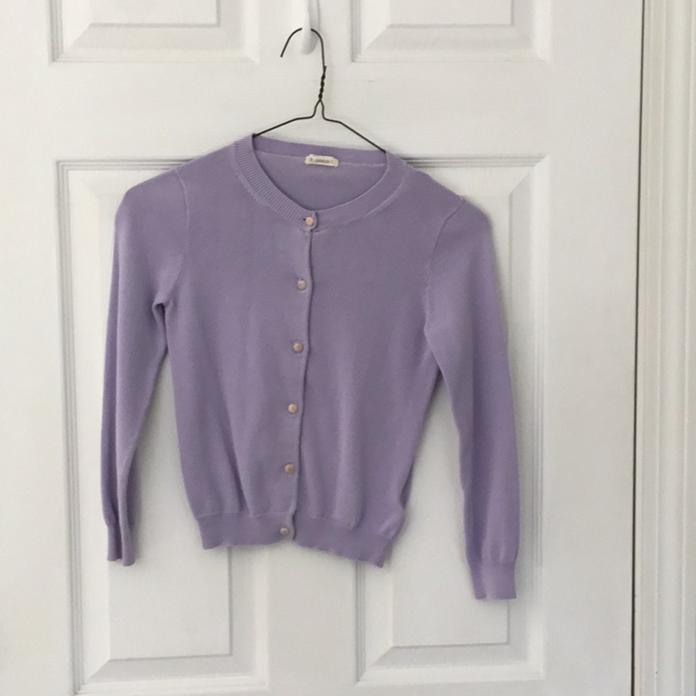 Purple sweater